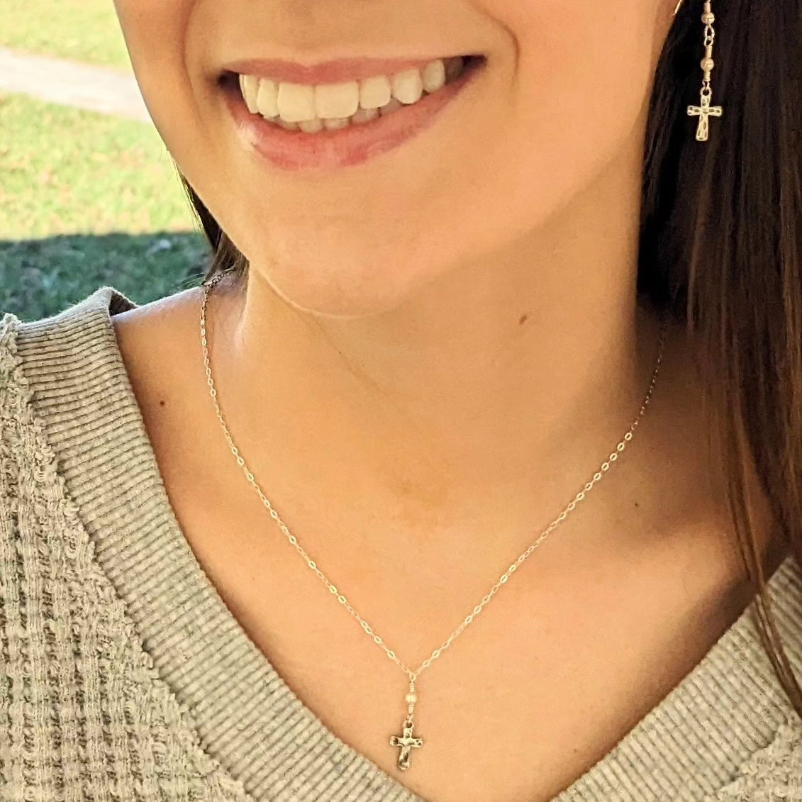 Dainty Cross Necklace