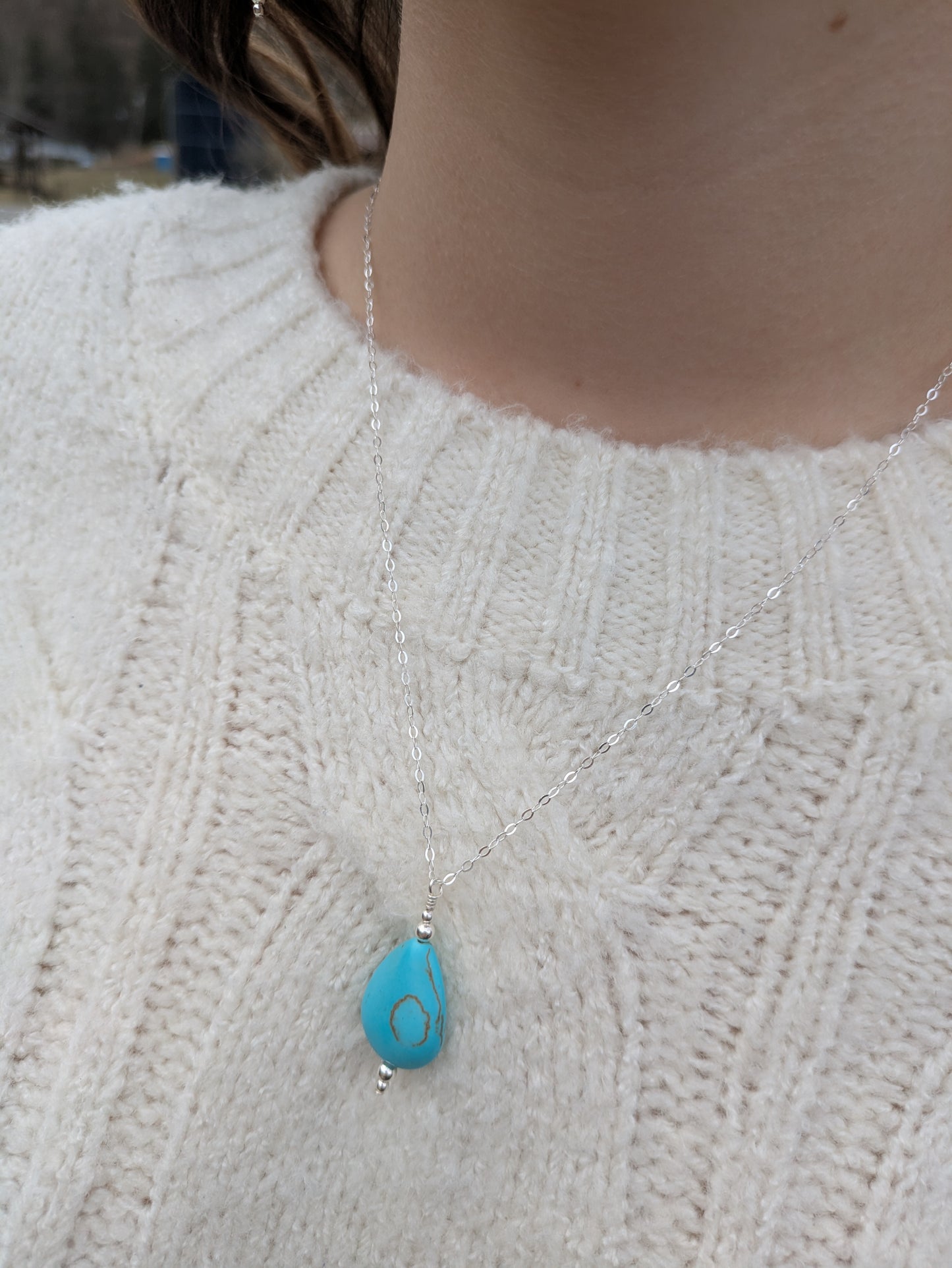 Turquoise Magnesite Necklace