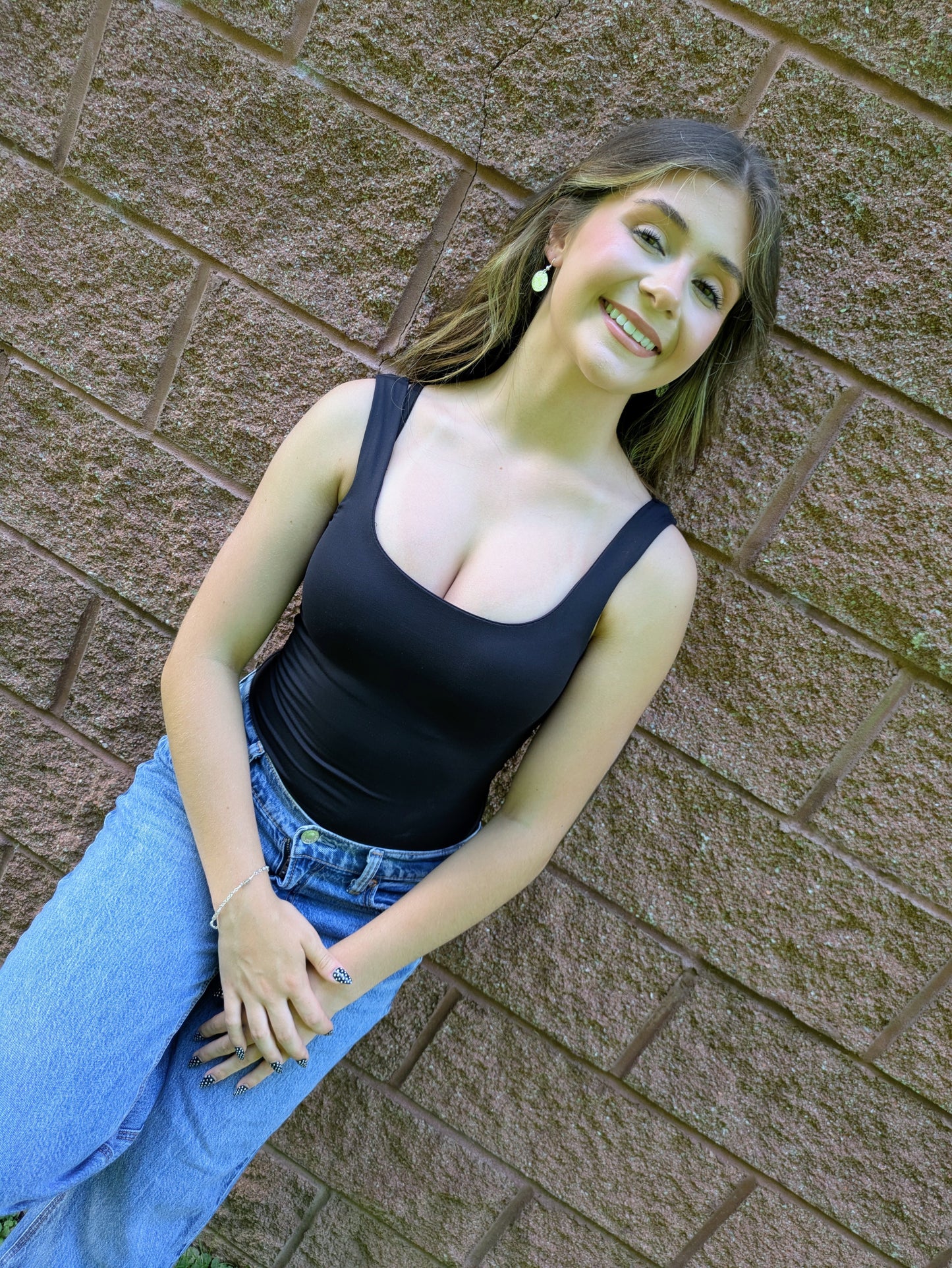 Delicate Vine Imprint Earrings