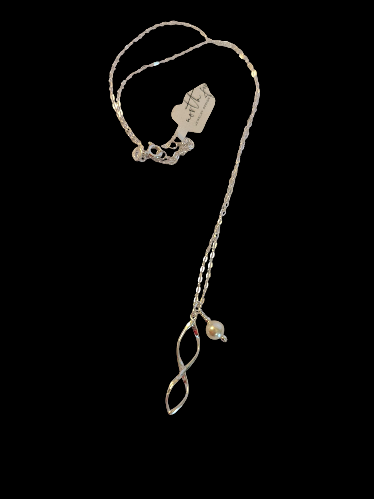 Sterling Silver Twist Necklace