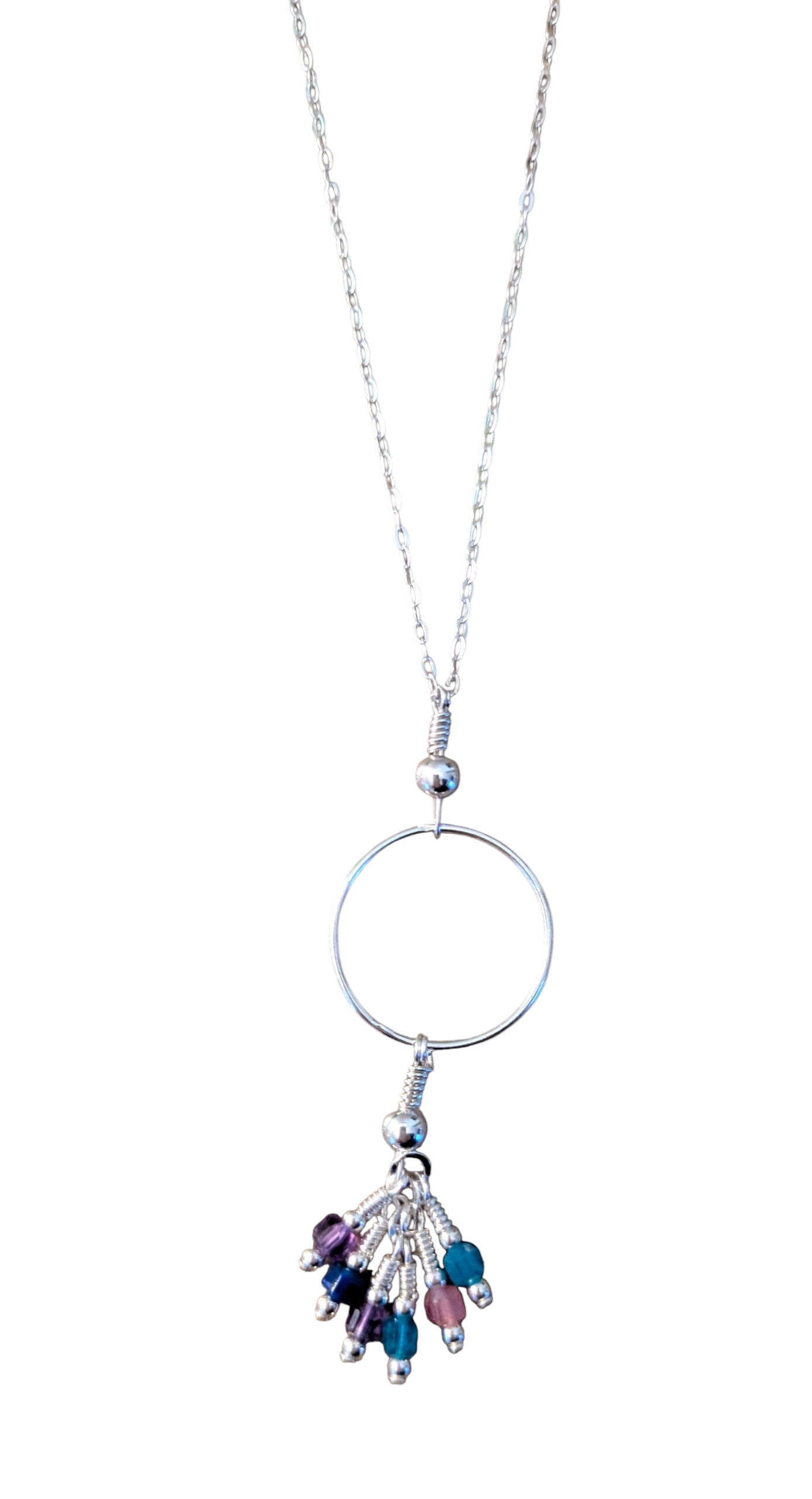 Pastel Cubic Zirconia Necklace