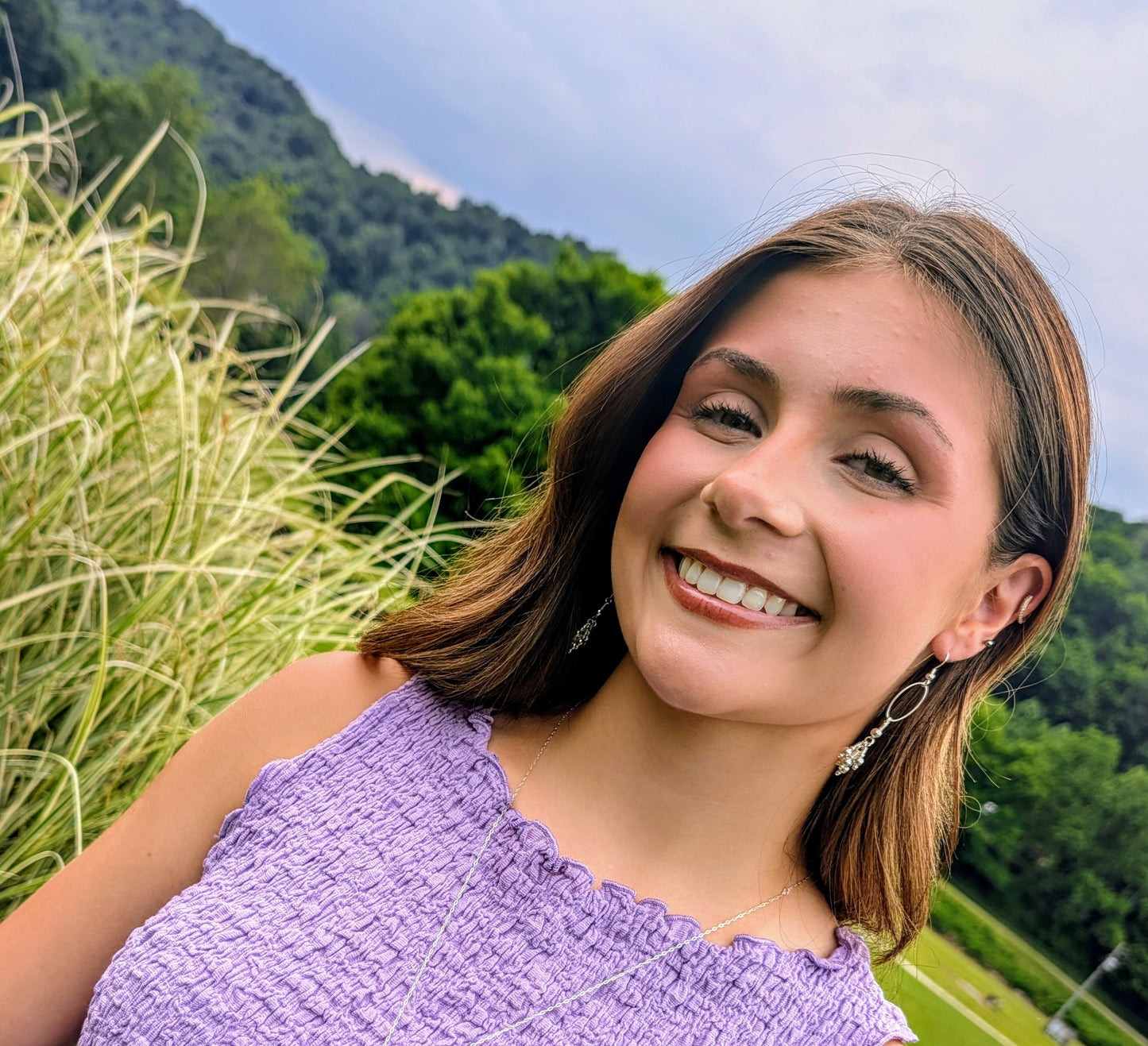 Sterling Silver Bead Pop Earrings