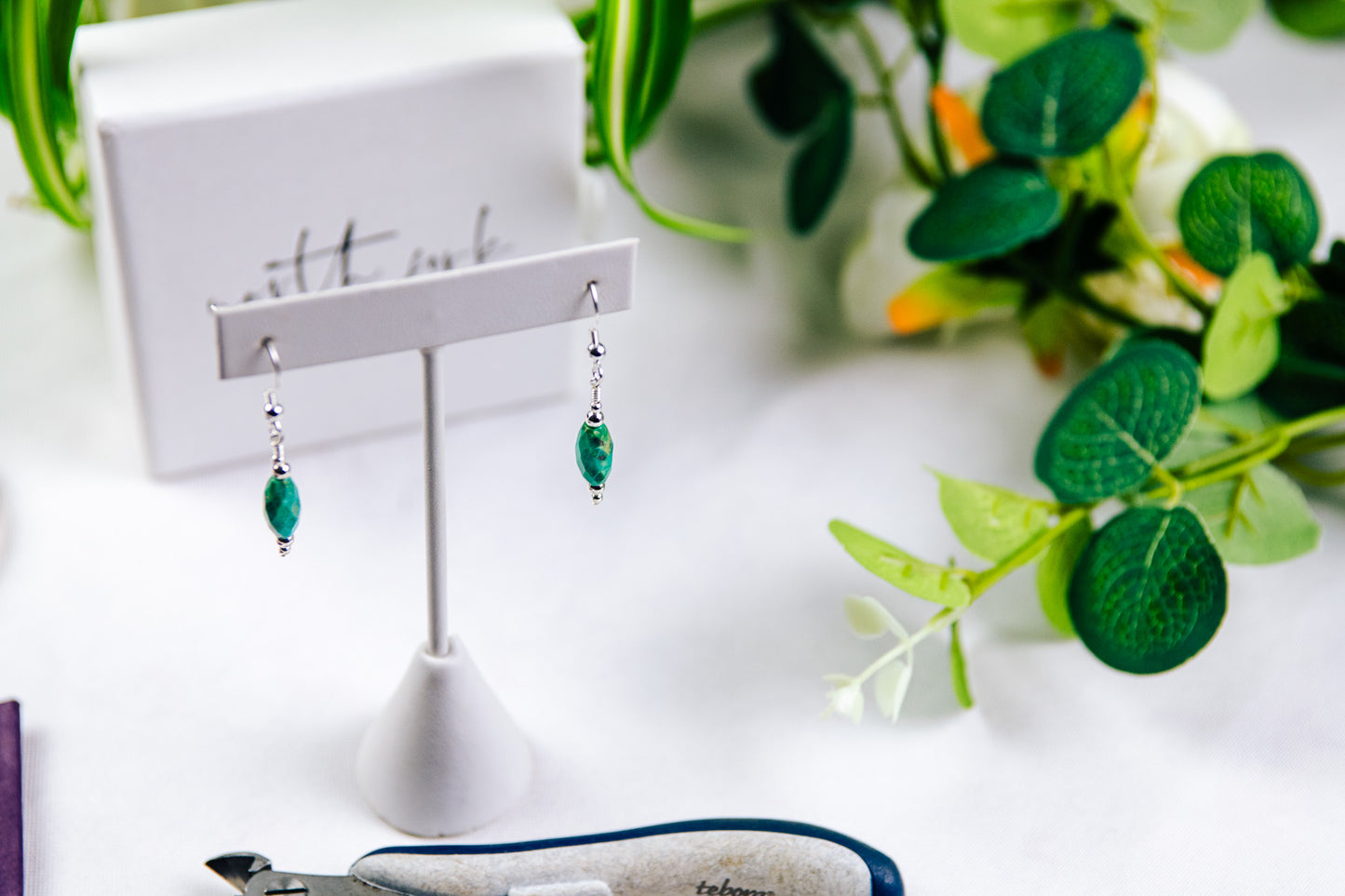 Turquoise and Sterling Silver Earrings