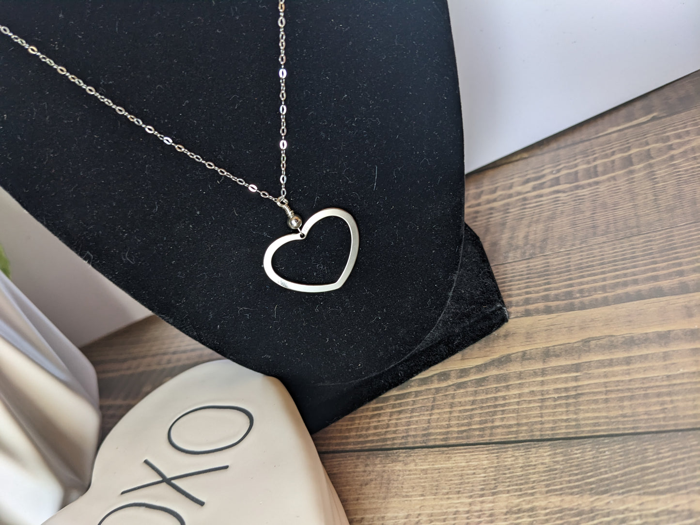 Open Heart Necklace