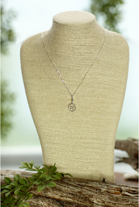 Sterling Silver Filigree Necklace