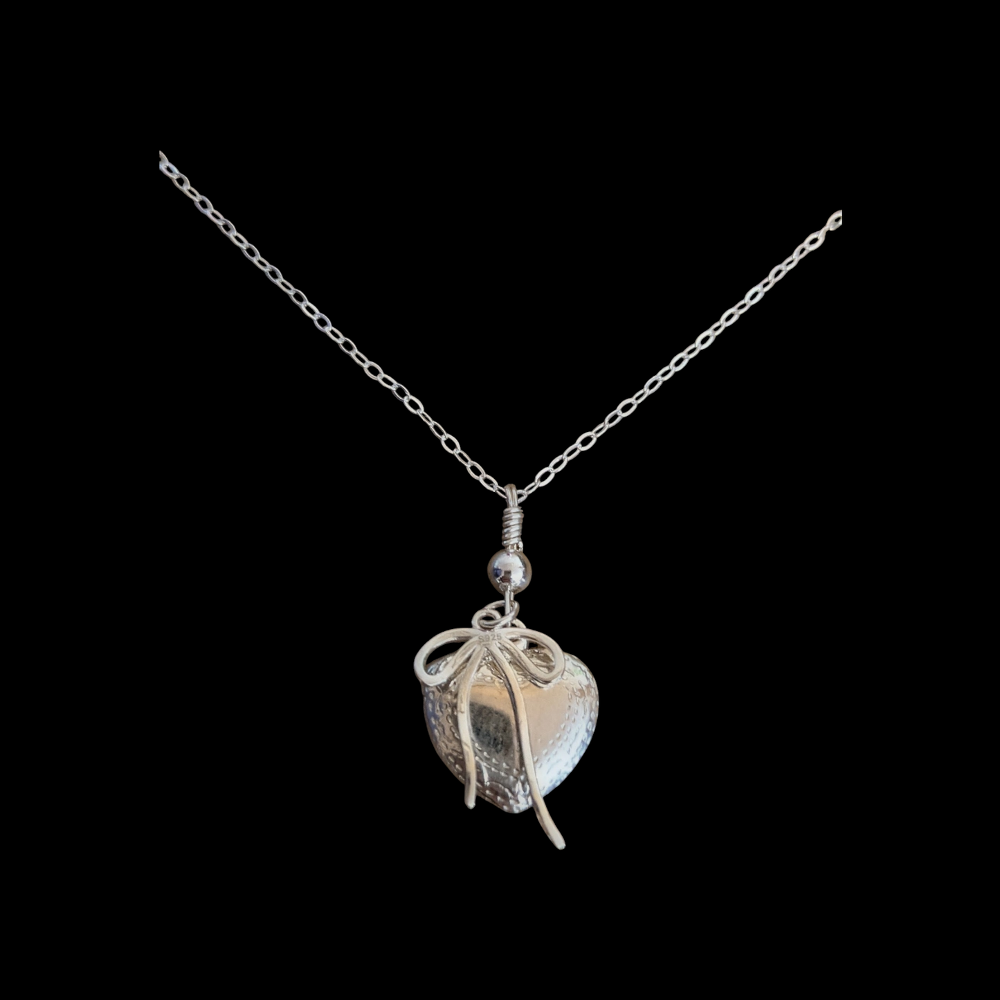 Heart Locket with Charms Necklace