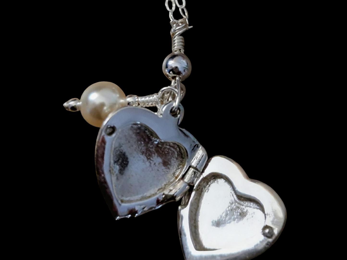 Heart Locket with Charms Necklace