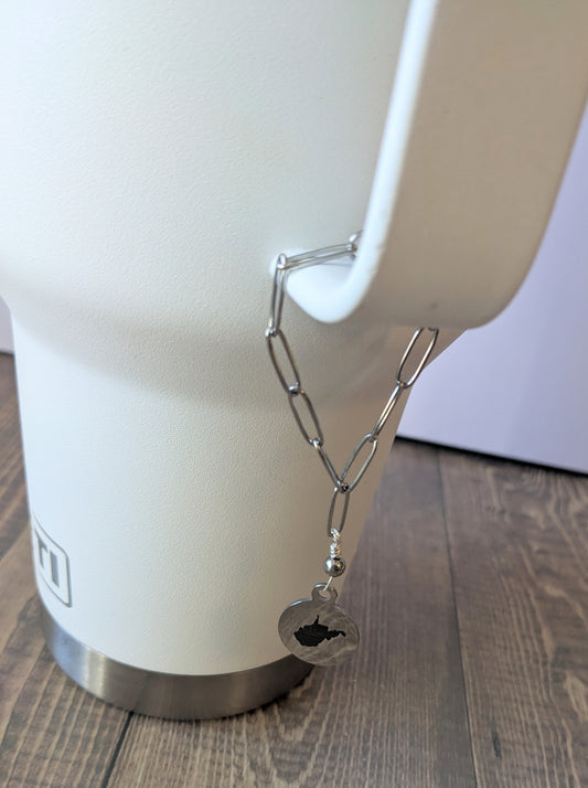 Stainless Steel Tumbler West Virginia Charm