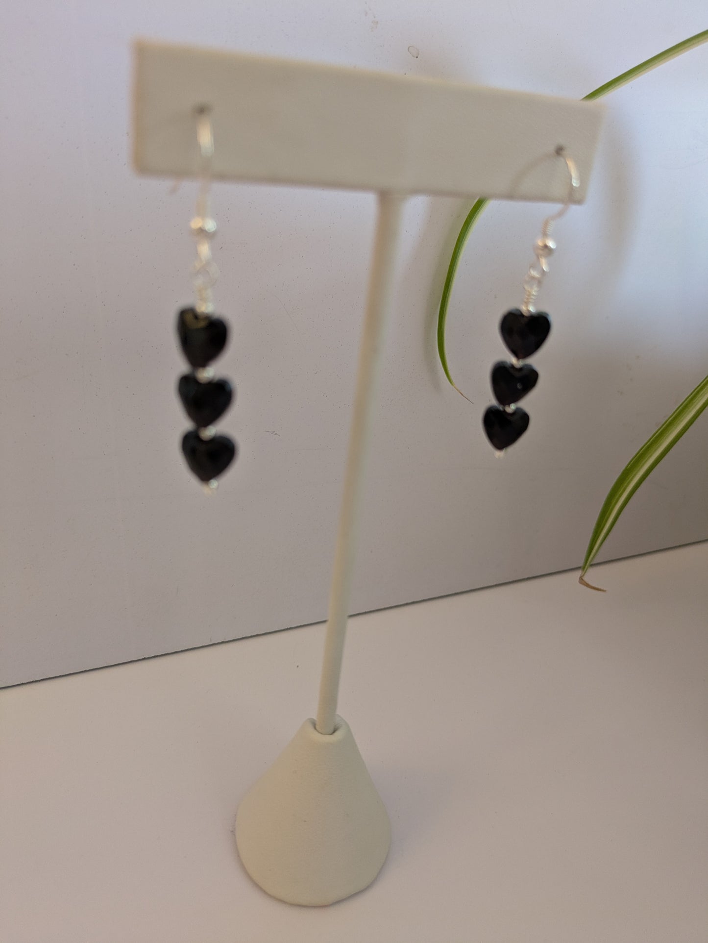 Valentine's Day Gemstone Heart Earrings