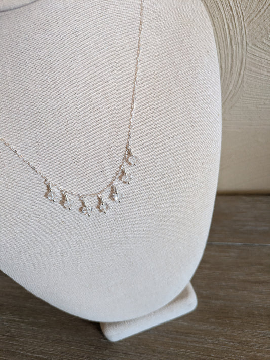 Dainty Herkimer Diamond Necklace