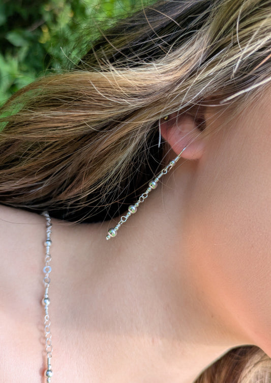 Sterling Silver Dangle Earrings