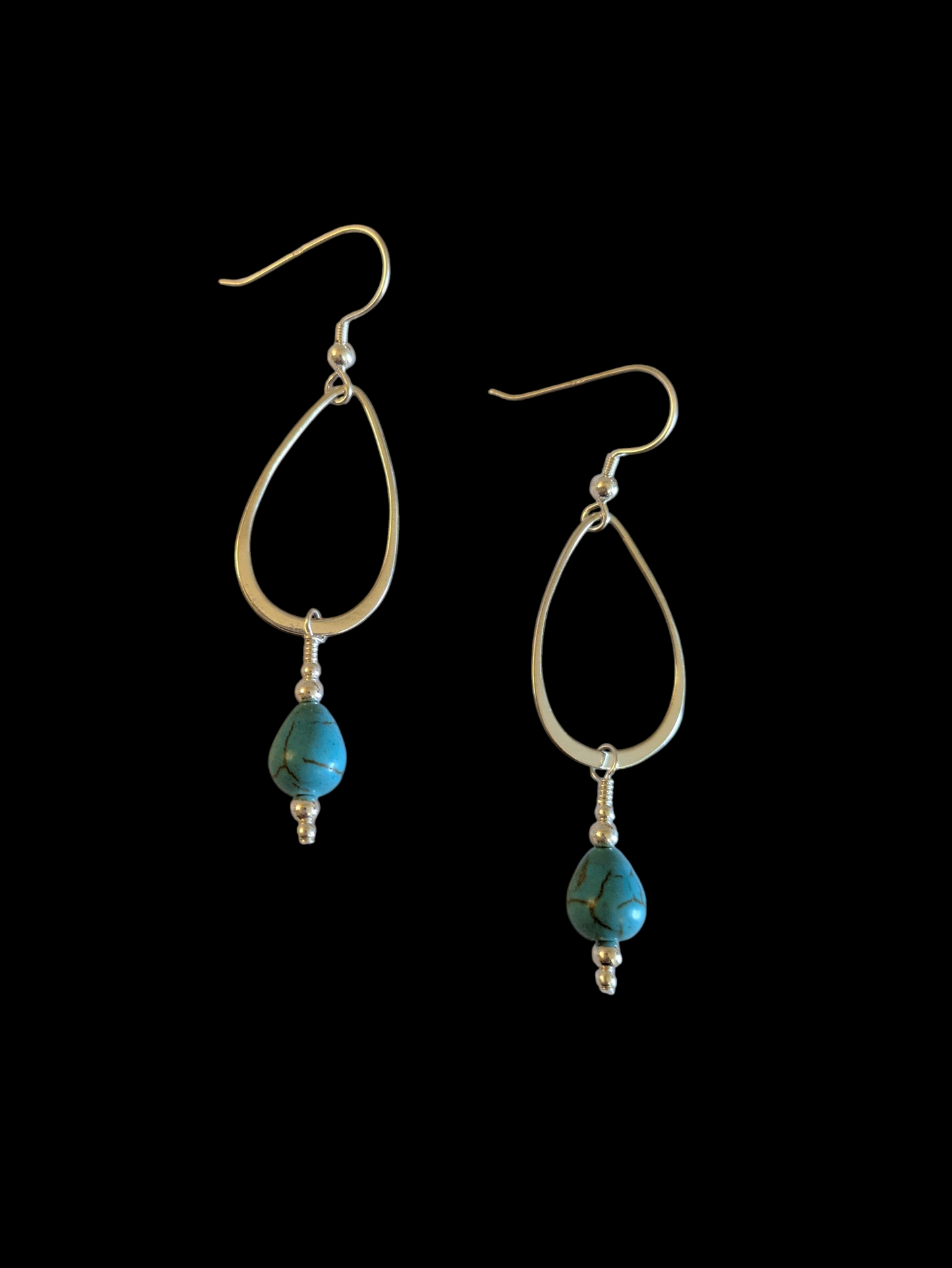 Turquoise Magnesite Earrings