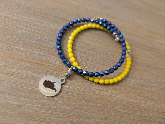 West Virginia 2 Bracelet Set