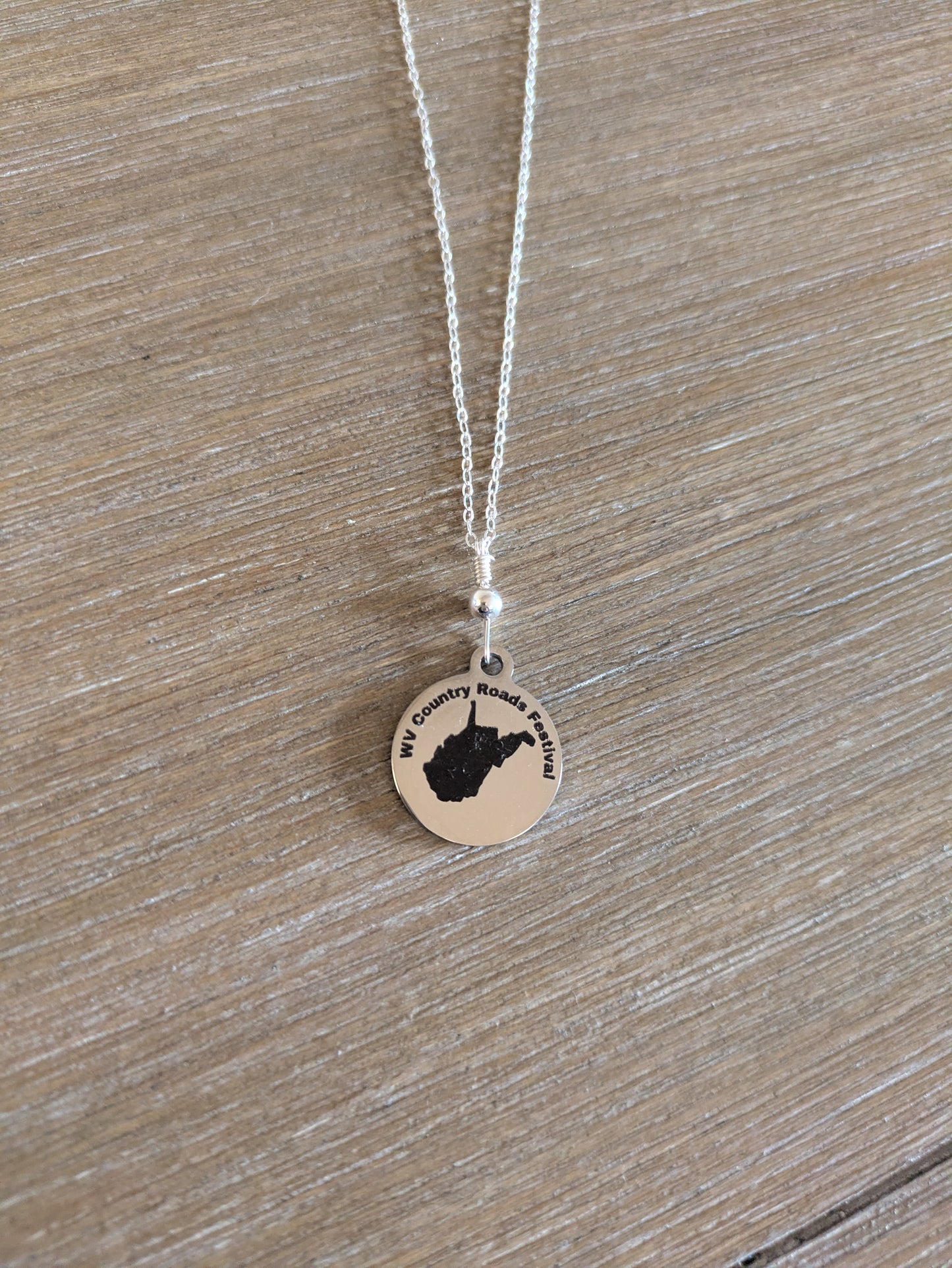 WV Country Roads Festival Necklace