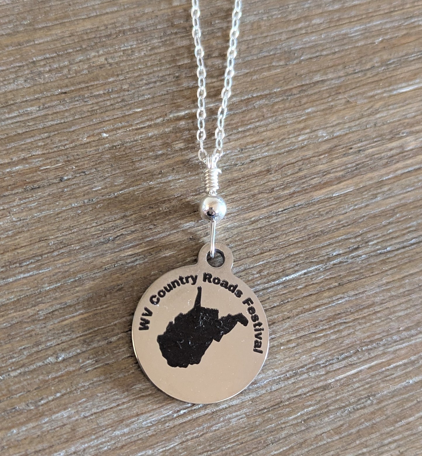 WV Country Roads Festival Necklace