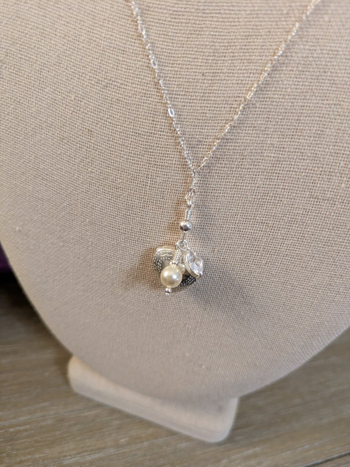 Heart Locket with Charms Necklace