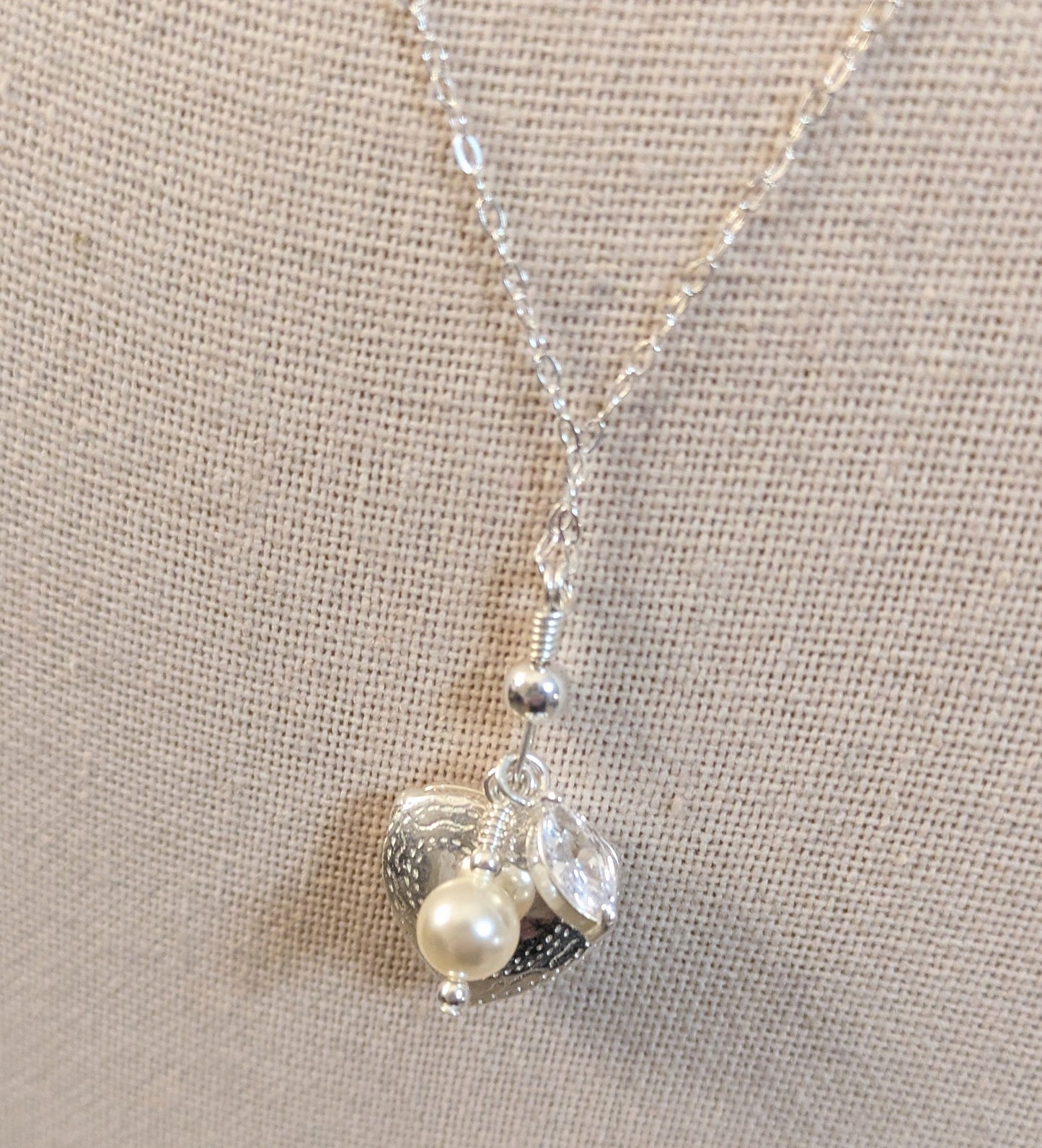 Heart Locket with Charms Necklace