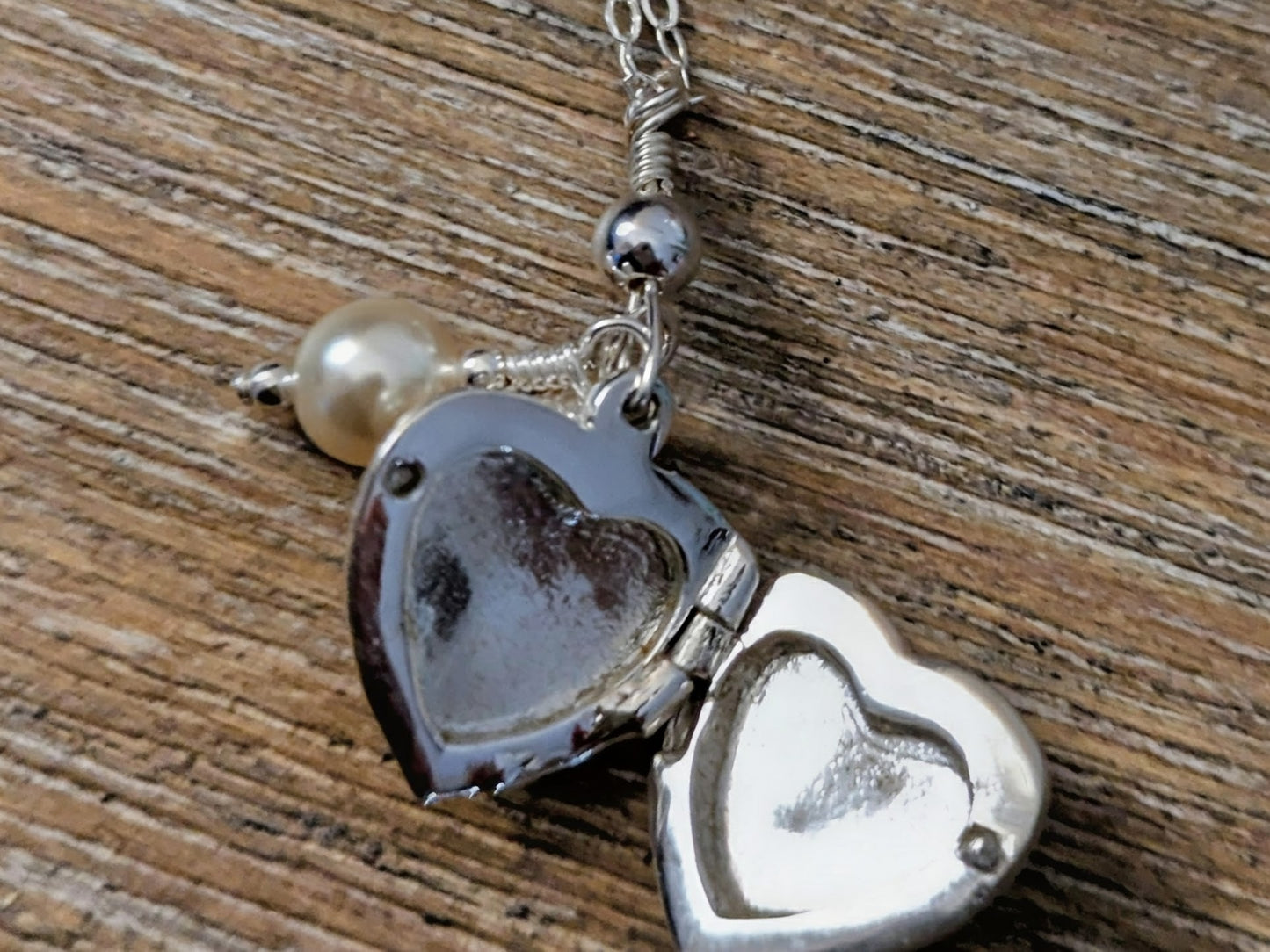Heart Locket with Charms Necklace