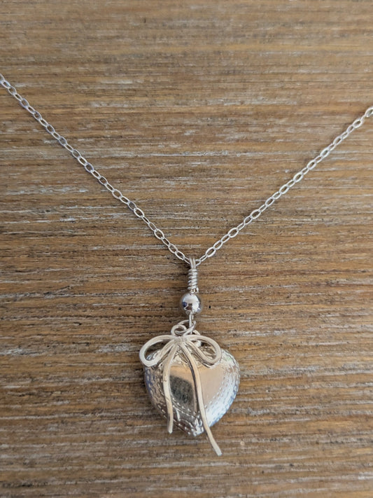 Heart Locket with Charms Necklace