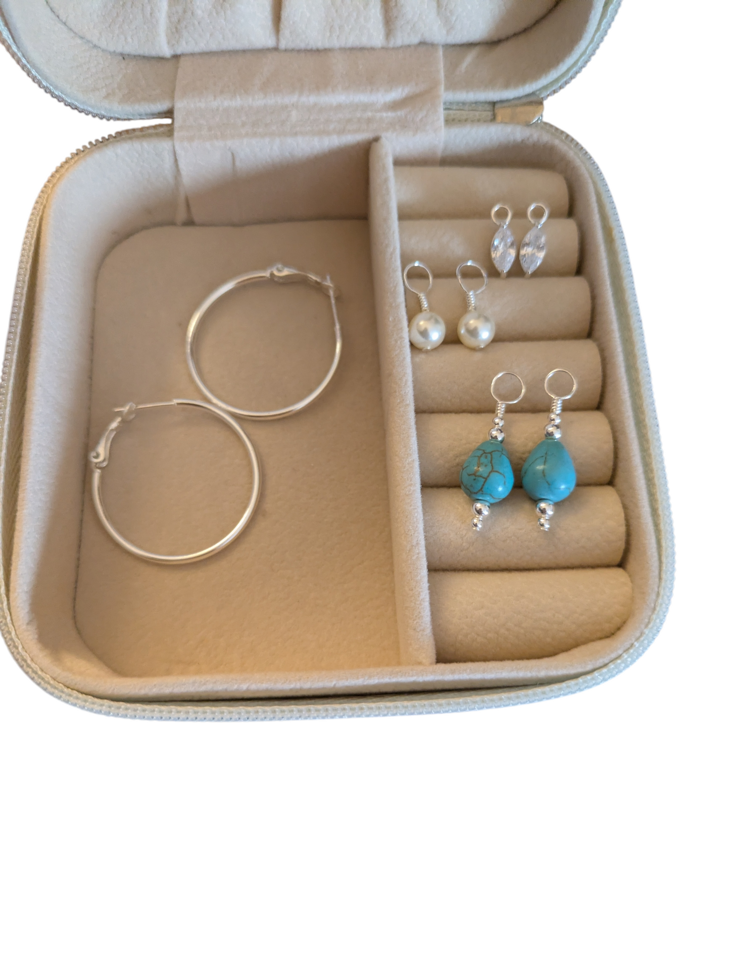Hoop Earring Charm Gift Set