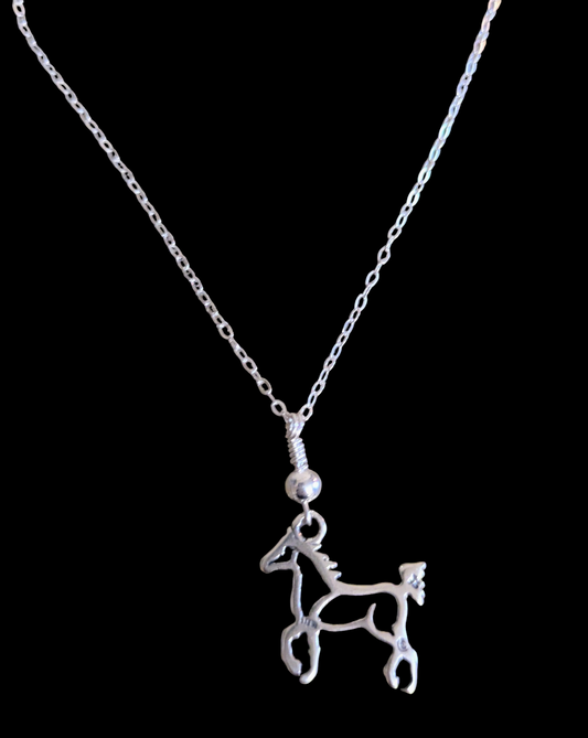 Sterling Silver Horse Necklace