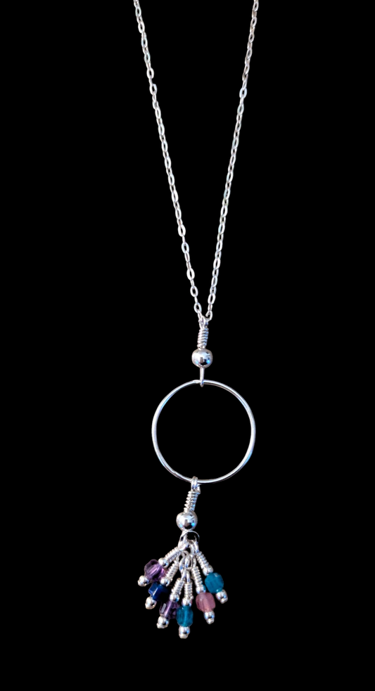 Pastel Cubic Zirconia Necklace