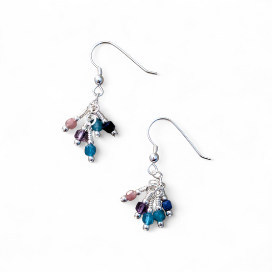 Pastel Cubic Zirconia Earrings