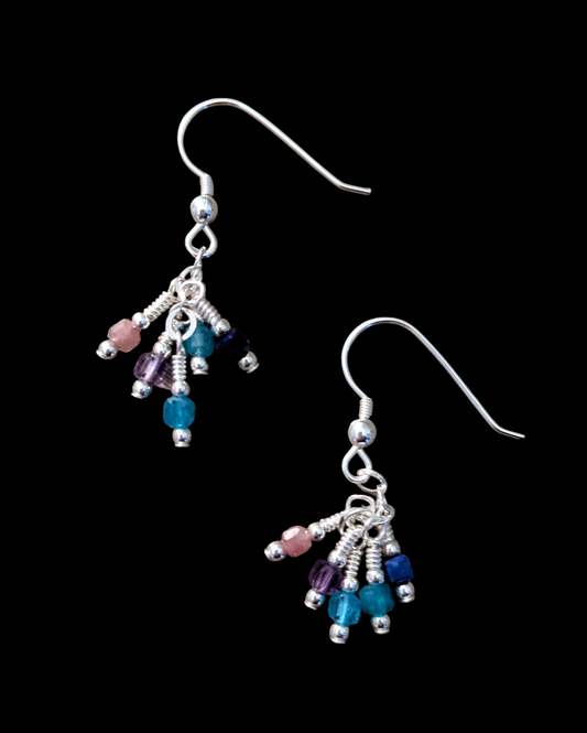 Pastel Cubic Zirconia Earrings