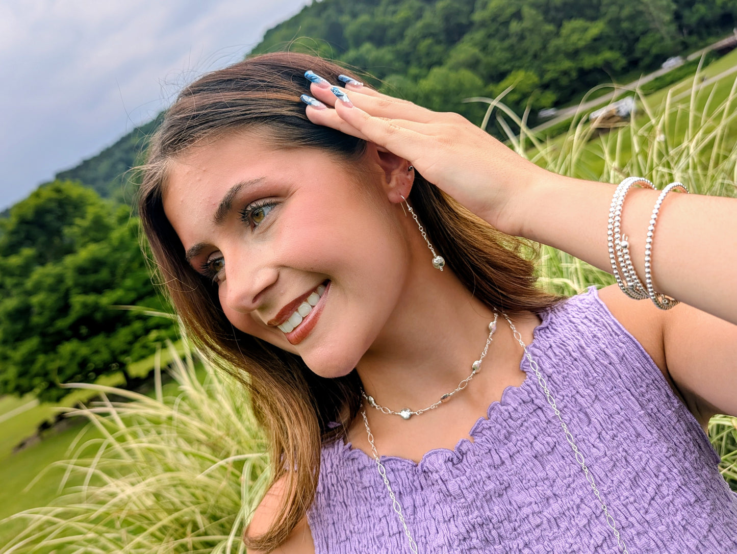 Powerful Sterling Silver Earrings