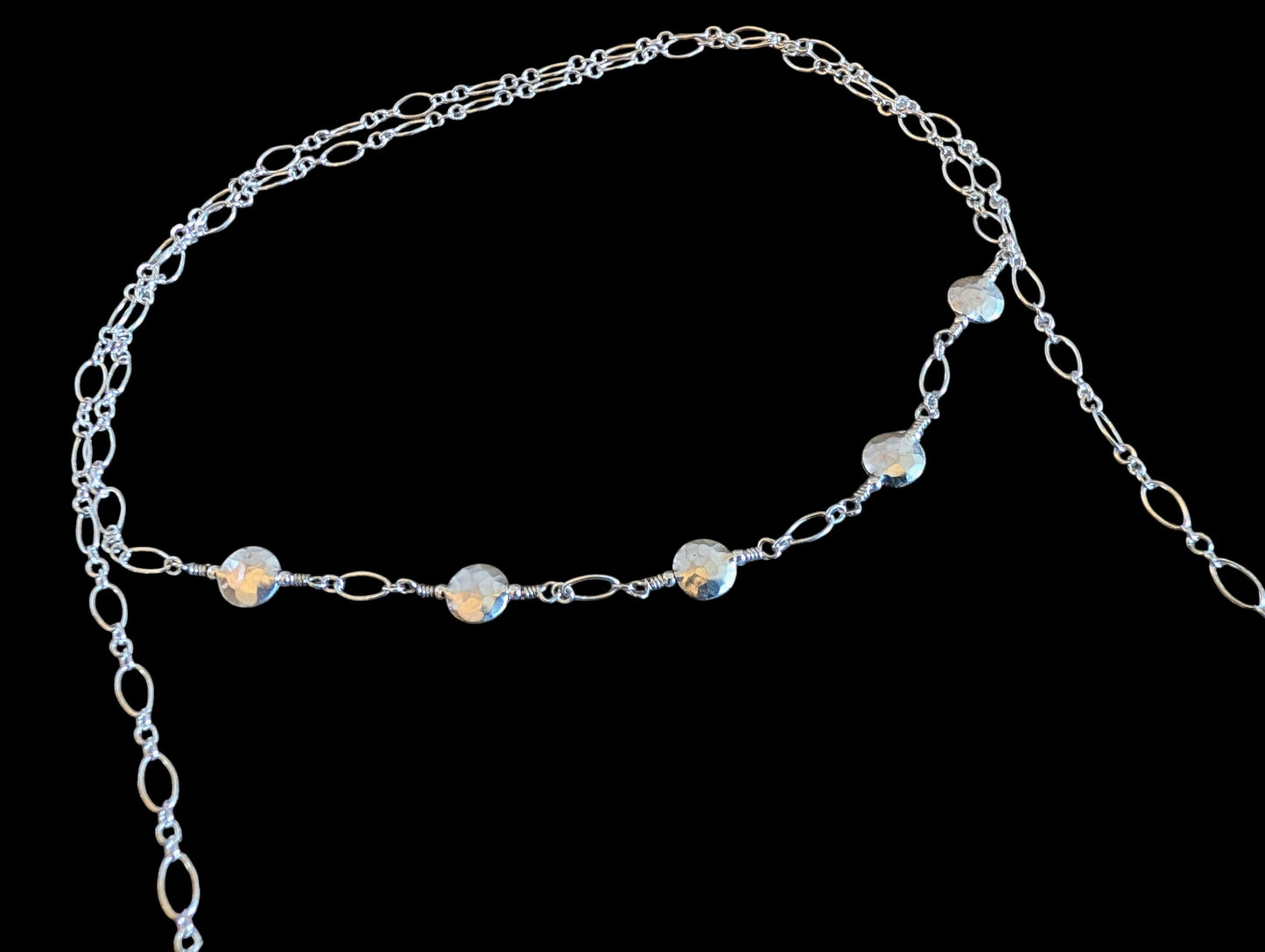 Wrap-around Sterling Silver Necklace