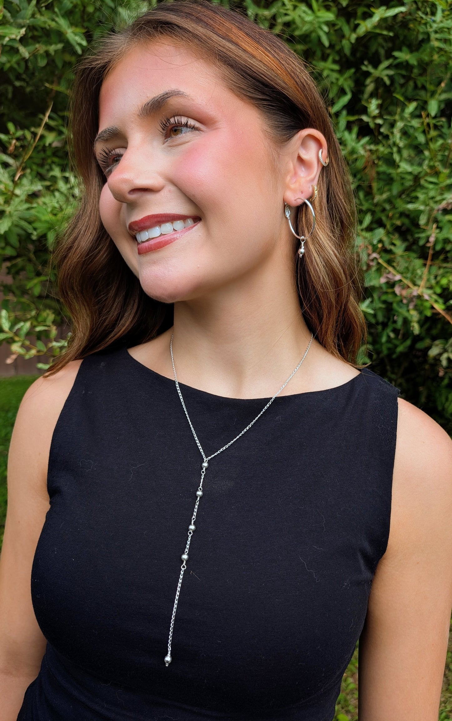 Sterling Silver Y- Necklace