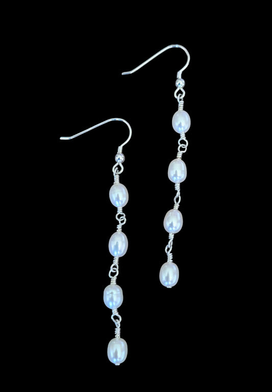 Pearl Dangle Earrings