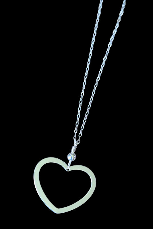 Open Heart Necklace