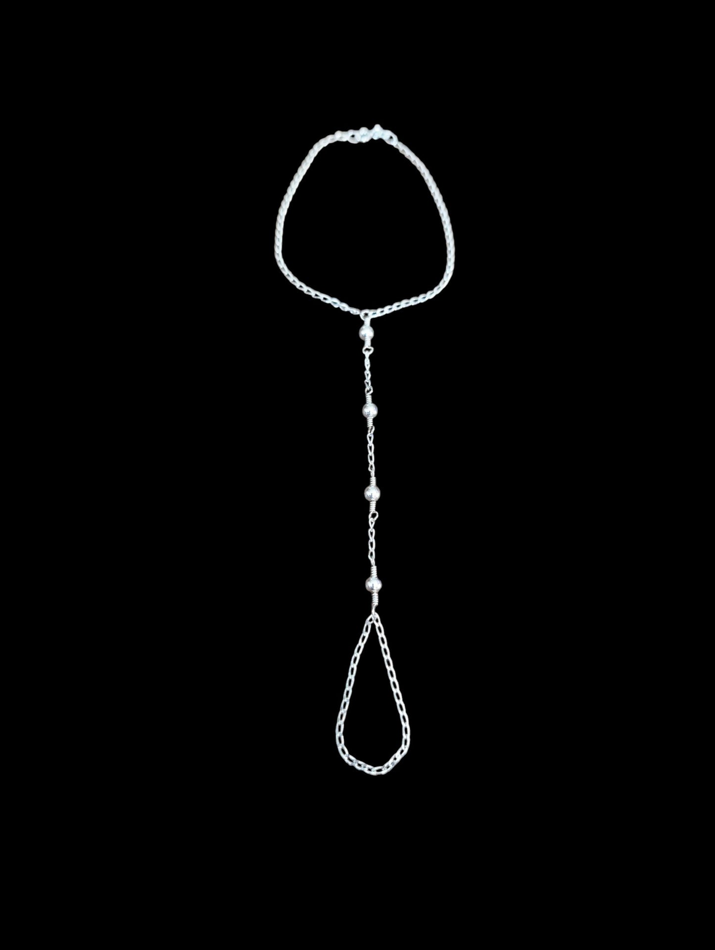 Sterling Silver Hand Chain