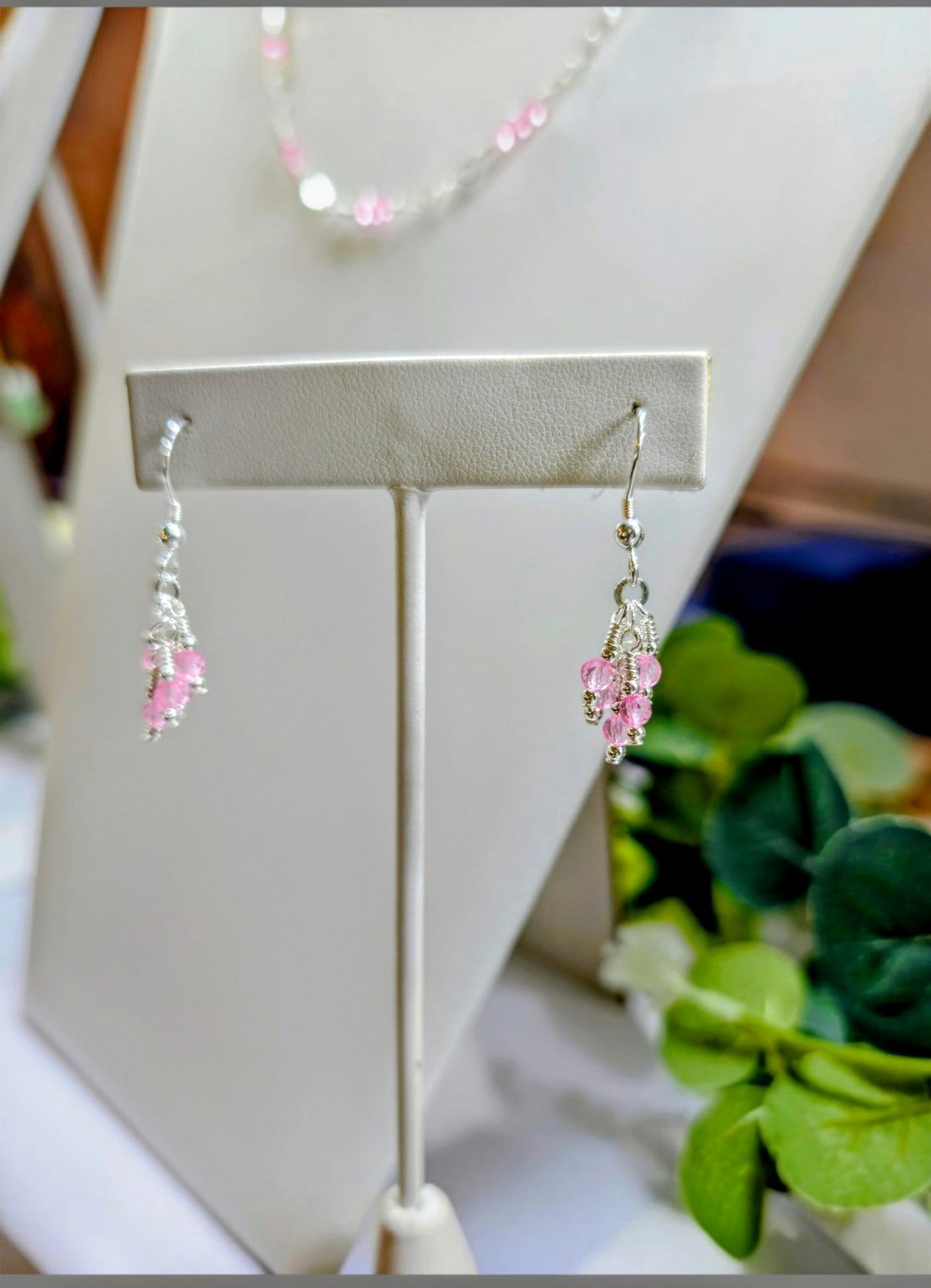 Rose Quartz Earrings