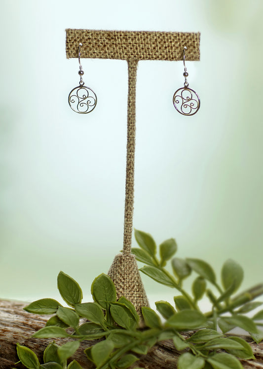 Sterling Silver Filigree Earrings